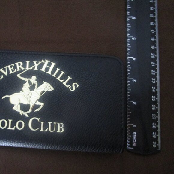 Beverly Hills Polo Club Zip Around Wallet (Black) - NWT - Picture 4 of 5